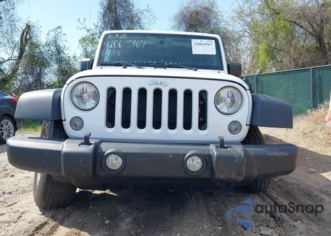 2017 Jeep Wrangler Unlimited Sport 4X4 из США, поврежденный, VIN 1C4BJWDG4HL639590